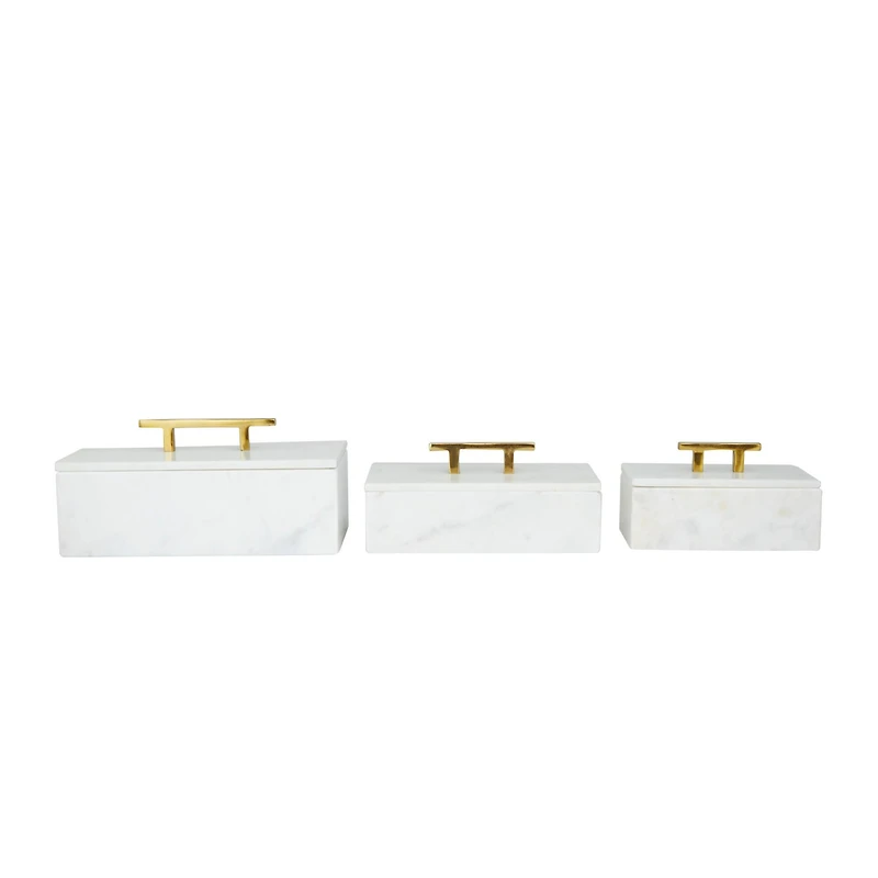 White Marble Modern Box Set