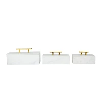 White Marble Modern Box Set