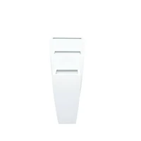 White Modern Planter, Set of 3" 30", 25", 20"