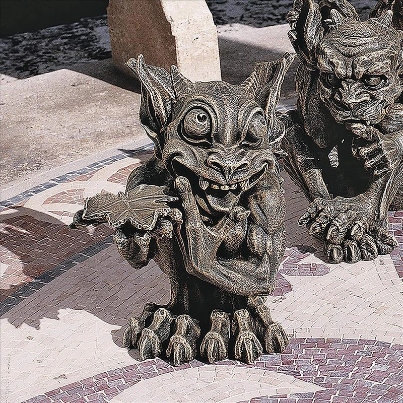 Design Toscano 10" Babble The Gothic Gargoyle Sculpture