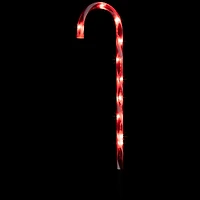Candy Cane 8 Function Christmas Outdoor Pathway Markers - Set of 8