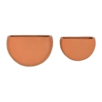 Hello Honey® Stoneware Wall Planters Set
