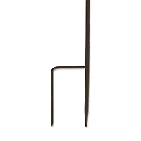 35.5" Gold Rooster Garden Stake
