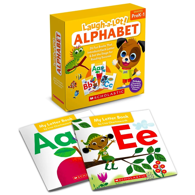 Scholastic Teaching Solutions Laugh A Lot Alphabet Book Set of 26