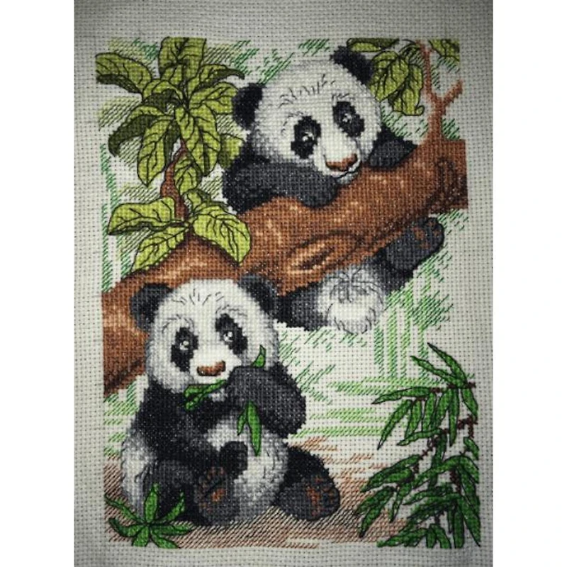 MP Studia Pandas Cross Stitch Kit