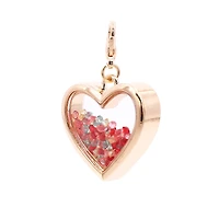 Gold Heart Shaker Charm by Bead Landing™