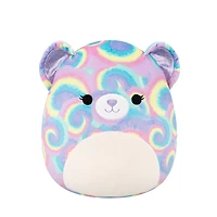 Squishmallows™ Original 8" Jonessa the Purple Psychadelic Tie-Dye Bear Little Plush