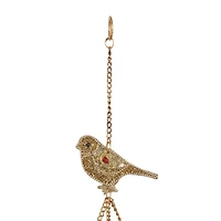 39" Gold Bird Metal Eclectic Windchime