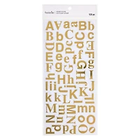 Gold Foil Alphabet Stickers by Recollections™