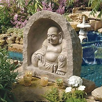 Design Toscano The Great Buddha Garden Sanctuary Sculpture