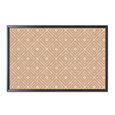 U Brands™ 36'' x 24'' Framed Fashion Cork Cork Bulletin Board