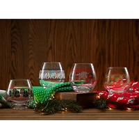 JoyJolt® Star Wars™ 15oz. Ugly Sweater Collection Stemless Drinking Glass, 4ct.