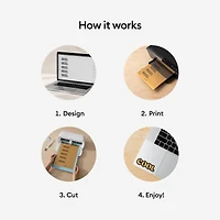 Cricut® Gold Printable Vinyl, 10ct.