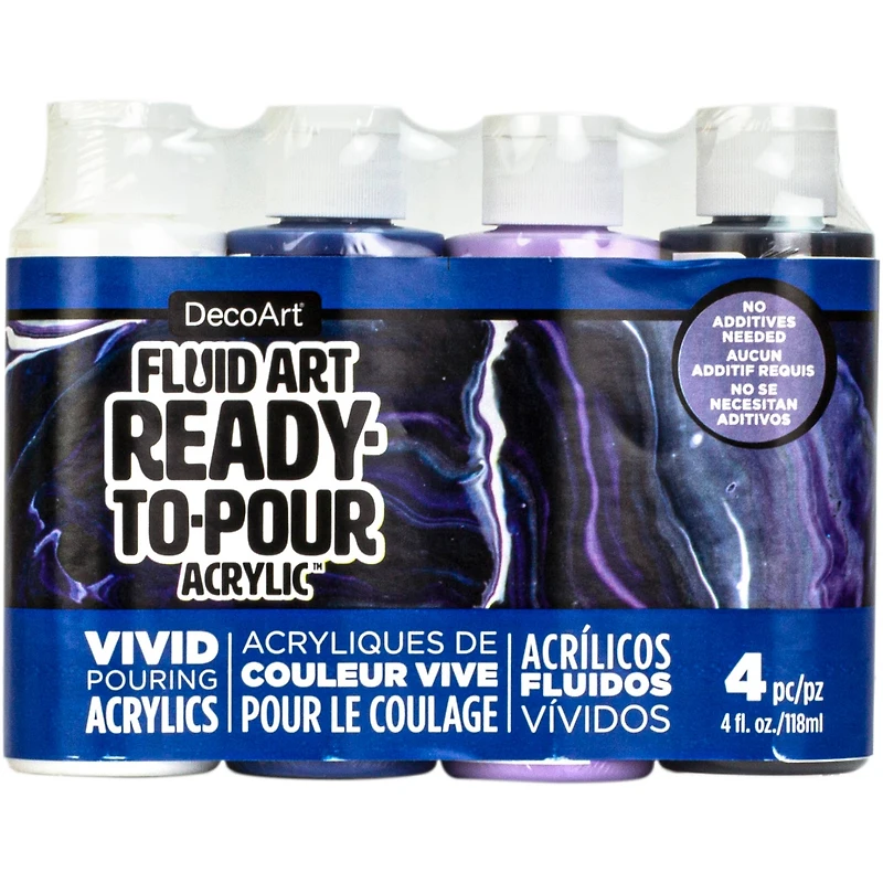 DecoArt® Fluid Art Ready-to-Pour Acrylic™ Galactic