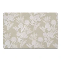 Tonal Protea Blooms Floor Mat