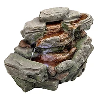 Design Toscano Waterfall Creek Cascading Tabletop Fountain