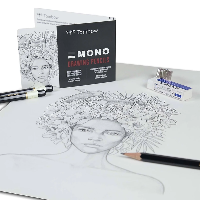 Tombow Mono Professional Drawing 12 Pencil Set