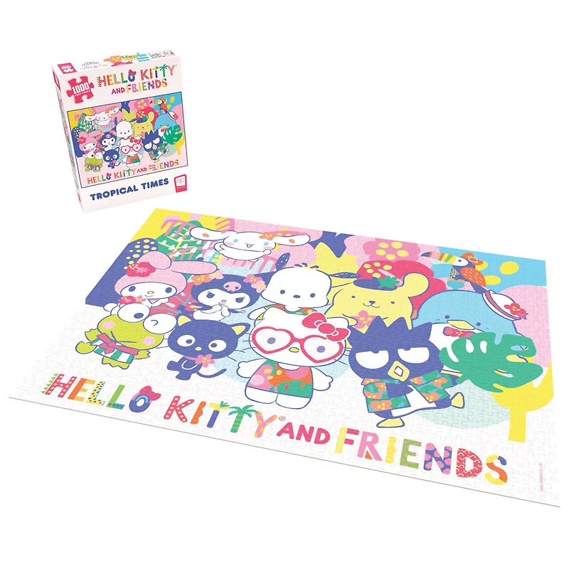 USAopoly™ Hello Kitty & Friends Tropical Times 1,000 Piece Puzzle