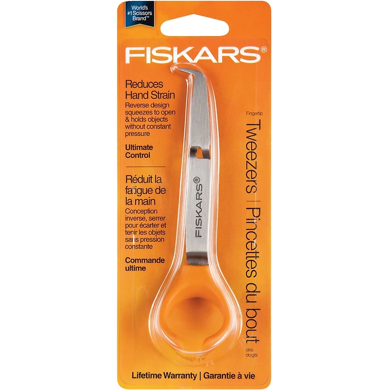 Fiskars® Fingertip Control Craft Tweezers