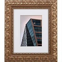 Craig Frames Bravada Ornate Bronze Picture Frame with Mat