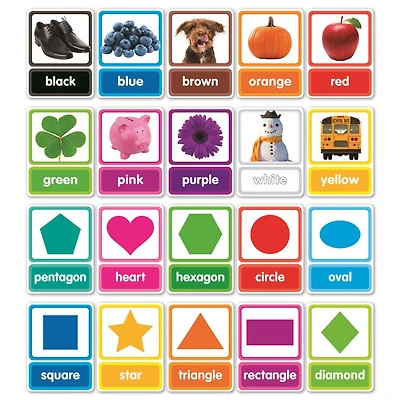 Scholastic® Teaching Resources Colors & Shapes Bulletin Board Set, 20ct.