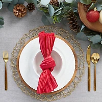 Red Satin Knot Np, 6ct.