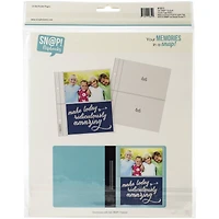 Simple Stories Sn@p!™ 6" x 8" Flipbooks Pocket Pages