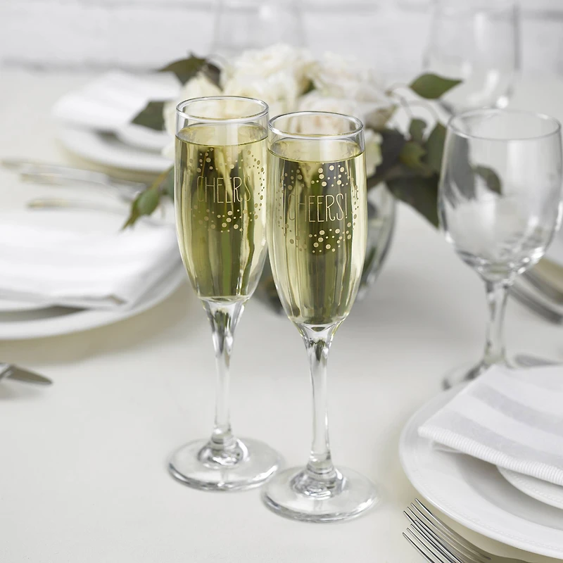 Hortense B. Hewitt Co. Polka Dot Flutes