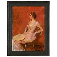 15.5" The Palm Leaf Fan 1906 Canvas Replica Painting