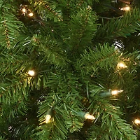 7.5ft. Pre-Lit Peyton Spruce Artificial Christmas Tree, Clear Lights