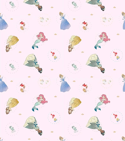 Disney® Princesses & Animal Friends Cotton Fabric