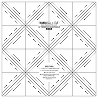 It's Sew Emma® Triangles on a Roll™ Finished Half-Square Triangles