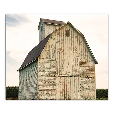 Weathered Autumn Barn Canvas Wall Art