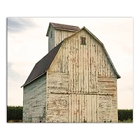 Weathered Autumn Barn Canvas Wall Art