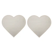 8" Heart Cross Stitch Wood Canvas, 2ct. by Loops & Threads®