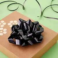 5.75" Black Lacquer Gift Bow by Celebrate It™