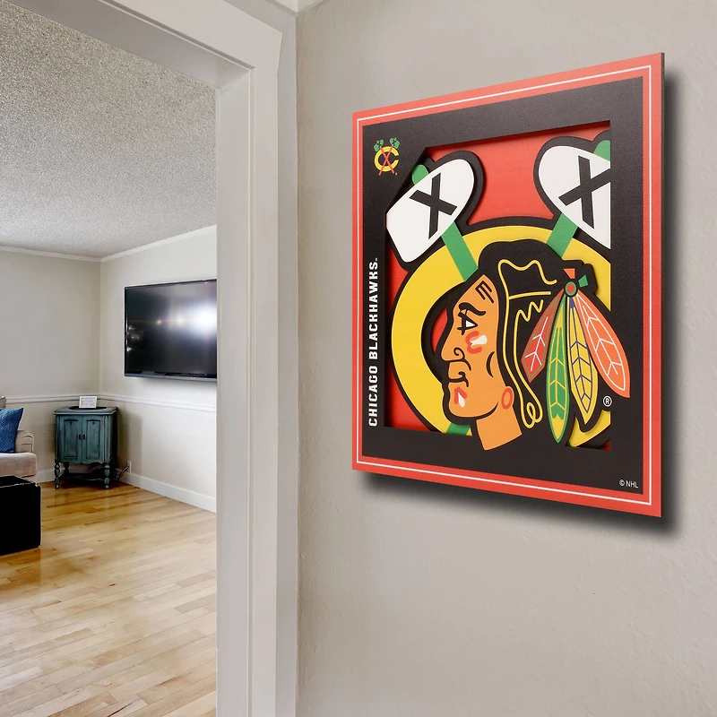 NHL 3D Logo Series Wall Art