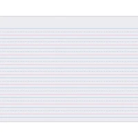 Zaner-Bloser 8" x 10.5" Sulphite Handwriting Paper Sheets, 2 Packs of 500