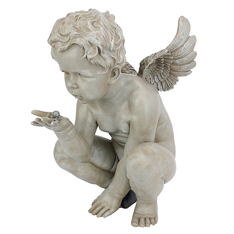 Design Toscano 15" Life's Mysteries Cherub Statue
