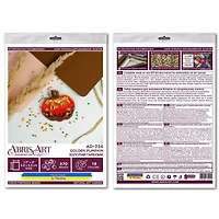 Abris Art Golden Pumpkin Bead Embroidery Decoration Kit