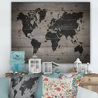 Designart - Ancient Map of The World IX