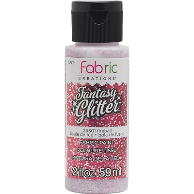 12 Pack: Plaid® Fabric Creations™ Fantasy Glitter™ Fabric Paint 