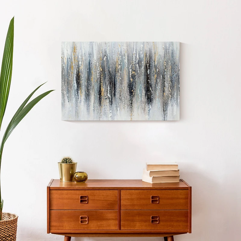 Deep Waves 24" x 16" Canvas Wall Art