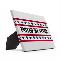 10" United We Stand Tabletop Canvas