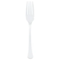 JAM Paper Clear Premium Plastic Forks, 20ct.