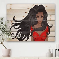 Designart - Portrait of African American Woman XIV