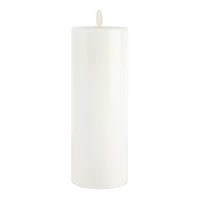 3" x 8" Moving Flame LED Wax Pillar Candle by Ashland