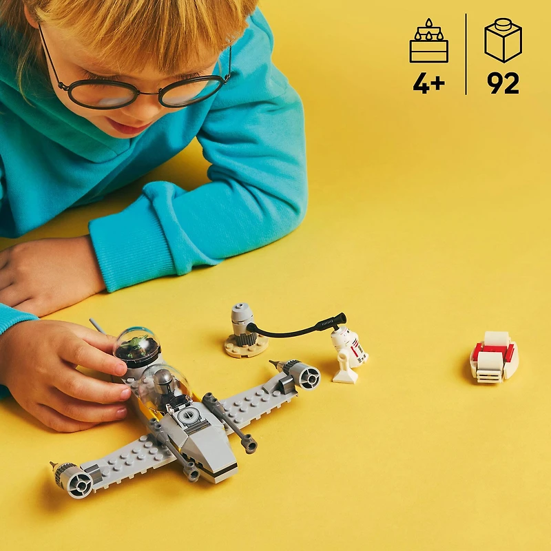 LEGO® Star Wars™ Mando and Grogu’s N-1 Starfighter™ Building Toy 75410