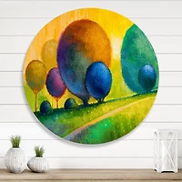 Designart - Colourful Ornamental Trees III