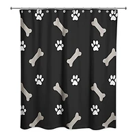 Bones & Paws Shower Curtain